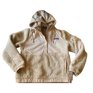 Patagonia Dusty Pink Fleece Puffer Jacket